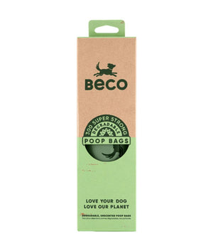 Beco Pets Unscented Poop Bags Dispenser Pack 300pcs - 300 pcs - Shopivet.com