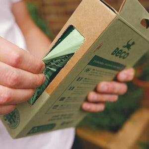 Beco Pets Unscented Poop Bags with Handle 120pcs - 120 pcs - Shopivet.com