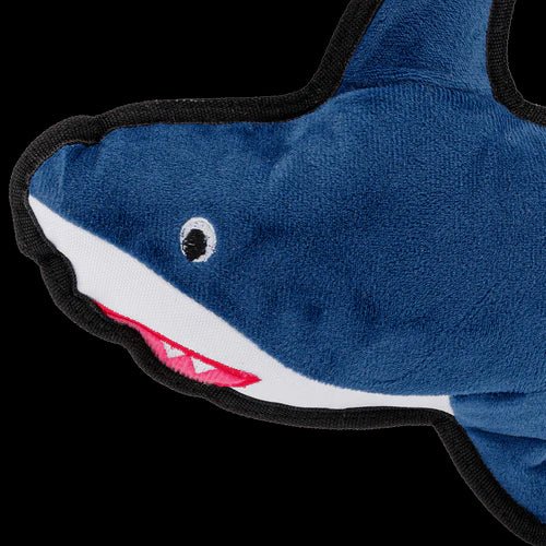 Beco Rough and Tough Shark Soft Dog Toy - Large - Shopivet.com
