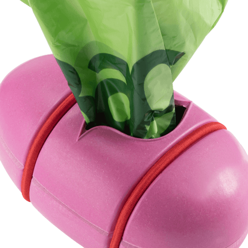 Beco Pets Pocket Eco-Friendly Poop Bag Dispenser - PINK