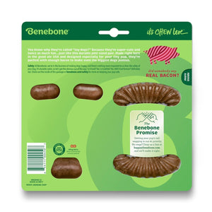 Benebone 2 - Pack Dental Chew, Wishbone(Tiny) – Bacon - Shopivet.com