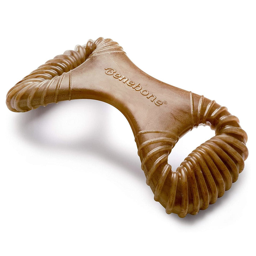 Benebone Dental Dog Chew Toy – Bacon - Medium - Shopivet.com