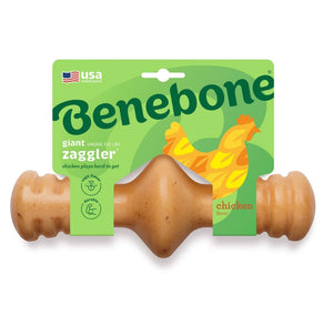 Benebone Zaggler Dog Chew Toy – Chicken - Giant - Shopivet.com