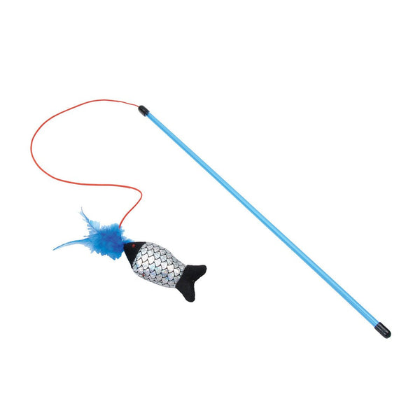 Bergan 18″ Fishing Pole Cat Toy - Shopivet.com