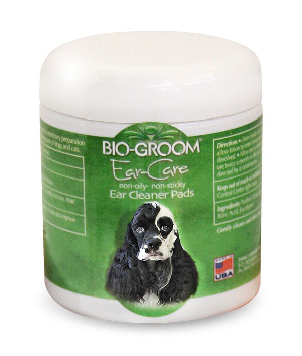 Bio - Groom Ear - Care Dog Cleaner Pads 160g - 160G - Shopivet.com