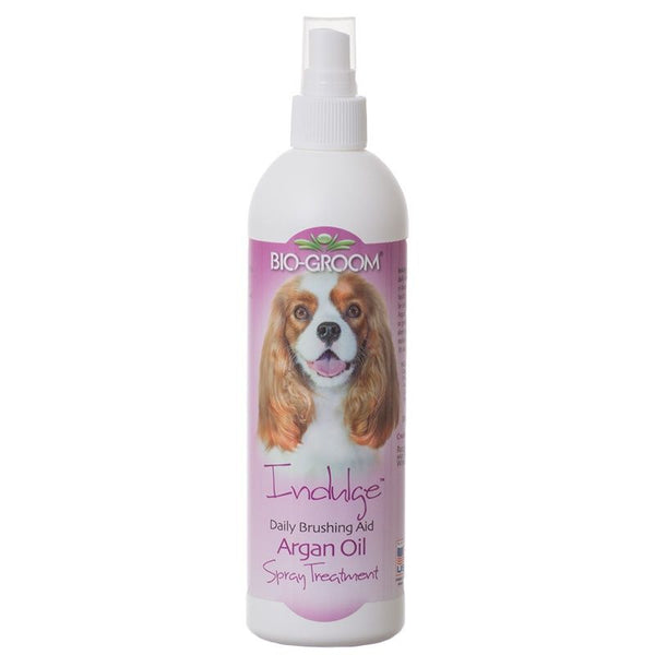 Bio Groom Indulge with Argan Oil Spray Treatment Dog Conditioner 12oz - 12 oz. - Shopivet.com