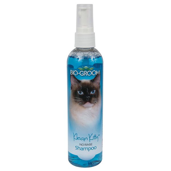 Bio - Groom Klean Kitty No Rinse Cat Shampoo 8oz - 8 oz. - Shopivet.com