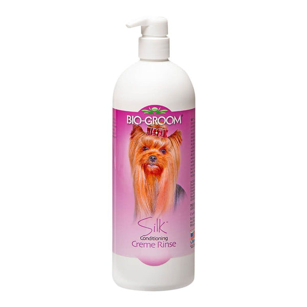 Bio - Groom Silk Conditioning Cream Rinse Dog Conditioner - 32 oz. - Shopivet.com