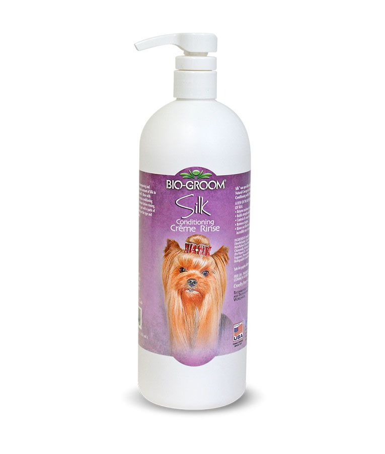 Bio - Groom Silk Conditioning Cream Rinse Dog Conditioner - 32 oz. - Shopivet.com
