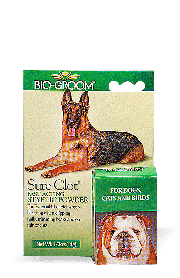 Bio - Groom Sure Clot Fast Acting Dog Styptic Powder - 1.5 oz. - Shopivet.com