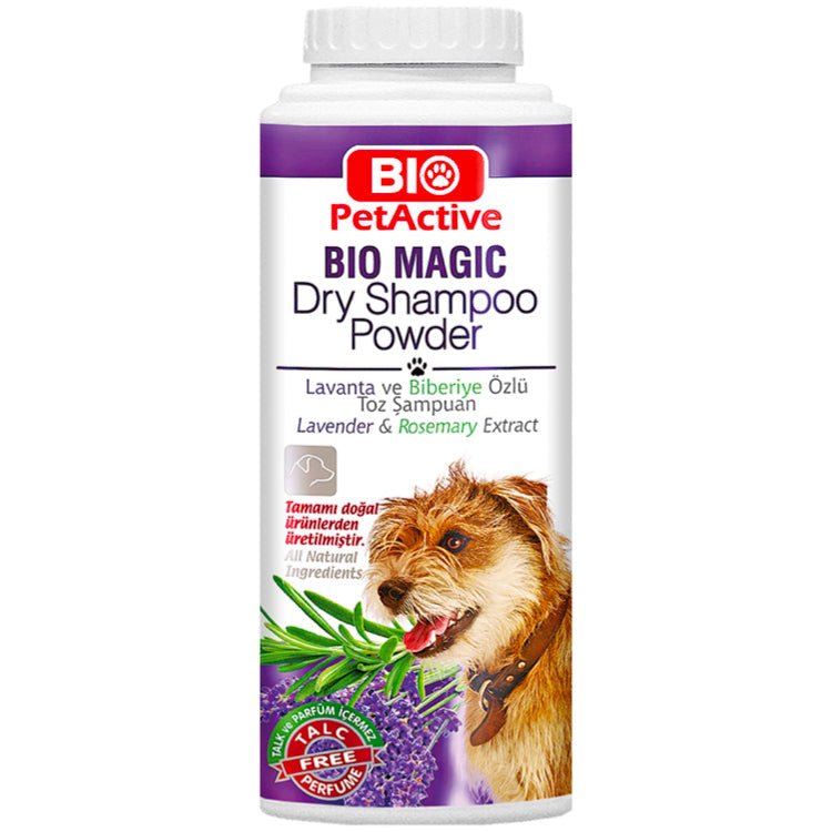 Bio PetActive Bio Magic Dry Shampoo Powder (For Dogs) 150gm - Shopivet.com