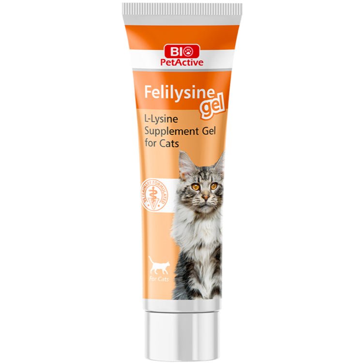 Bio PetActive Felilysine Gel (L - Lysine gel for Cats) 100ml - Shopivet.com