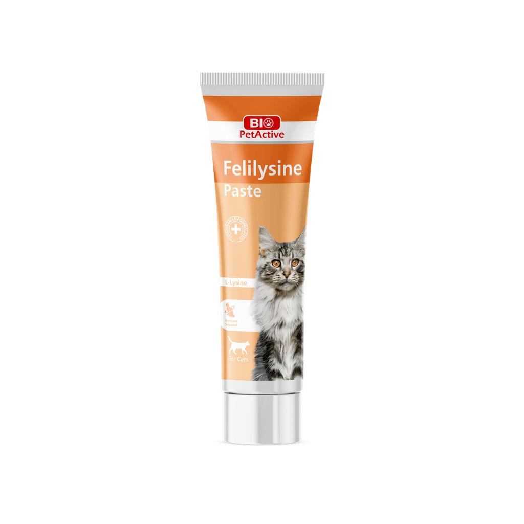 Bio PetActive Felilysine Paste (L - Lysine paste for Cats) 100ml - Shopivet.com