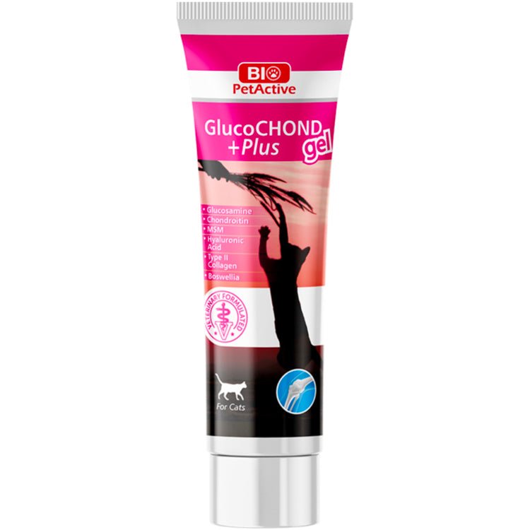 Bio PetActive GlucoCHOND Plus Gel (Hip and Joint Support Gel for Cats) 100ml - Shopivet.com