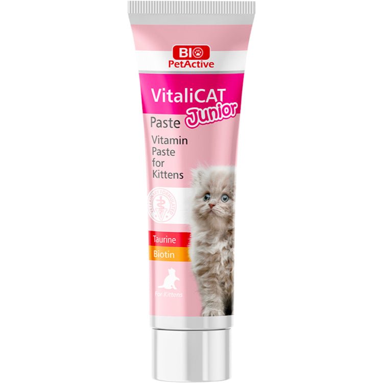 Bio PetActive Vitalicat Junior (Multivitamin Paste for Cats) 100ml - Shopivet.com