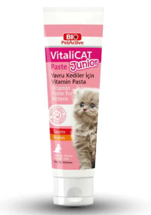 Bio PetActive Vitalicat Junior (Multivitamin Paste for Cats) 25ml - Shopivet.com