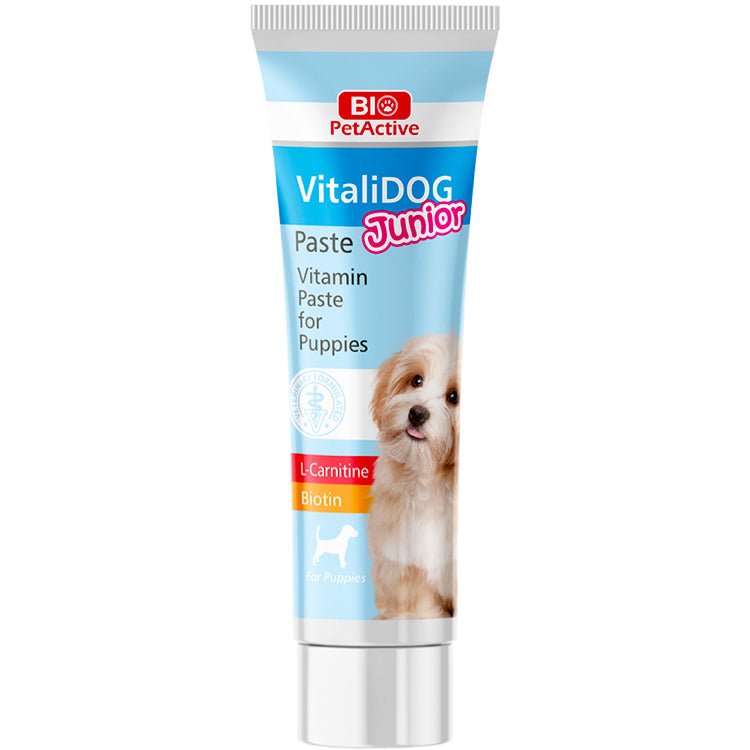 Bio PetActive Vitalidog Junior (Multivitamin Paste for Dogs) 100ml - Shopivet.com