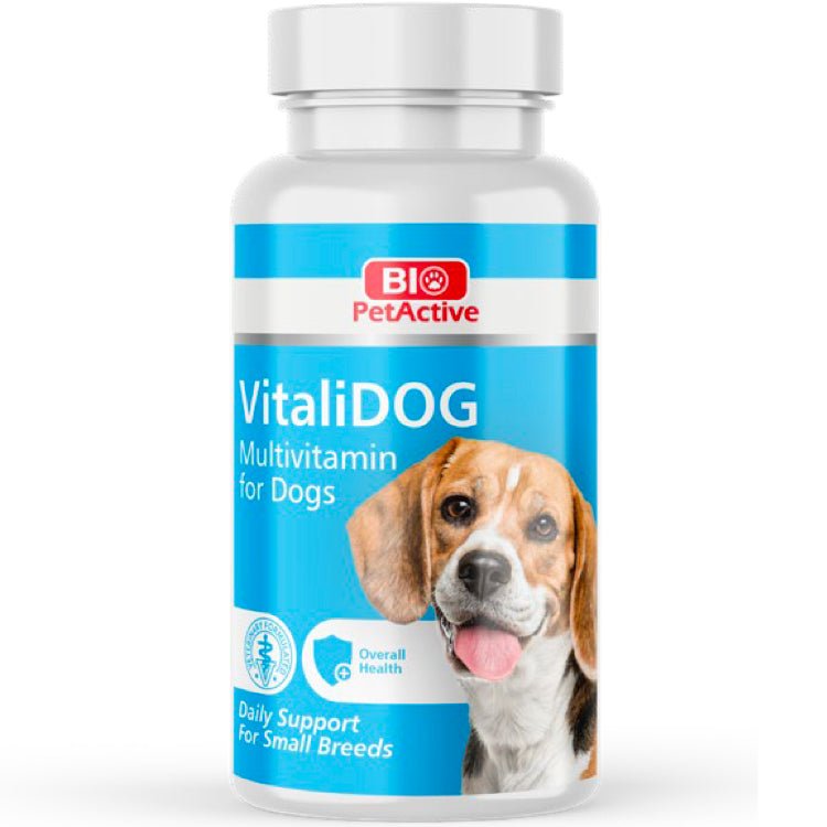 Bio PetActive Vitalidog Small Breed (Multivitamin Tablet for Dogs) 60 Tabs - Shopivet.com