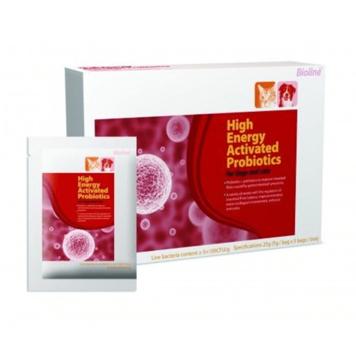 Bioline Activated Probiotics For Dogs & Cats 25g[Weight - 25g] - Shopivet.com