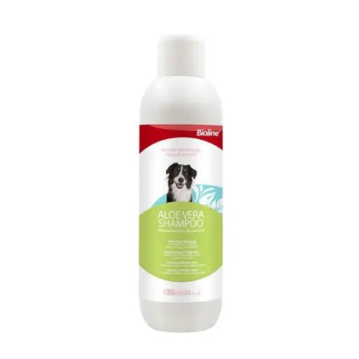 Bioline Aloe Vera Dog Shampoo 1L[Volume - 1L, Weight - 1.17kg] - Shopivet.com