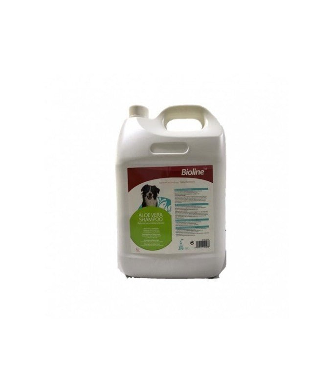 Bioline Aloe Vera Dog Shampoo 5L - Shopivet.com