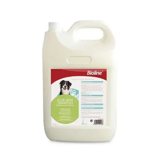 Bioline Aloe Vera Dog Shampoo 5L[Volume - 5L, Weight - 6kg] - Shopivet.com