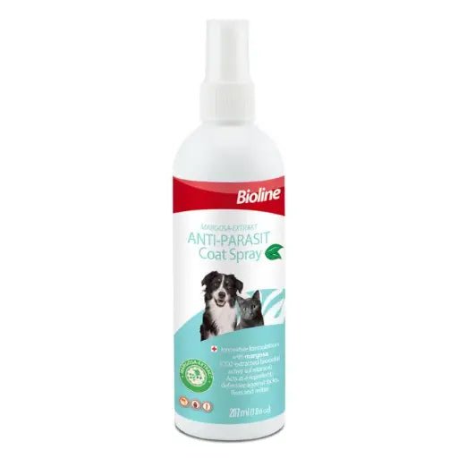 Bioline Anti - Flea and Tick Spray 207 ml[Volume - 207ml, Flavor - Margosa] - Shopivet.com