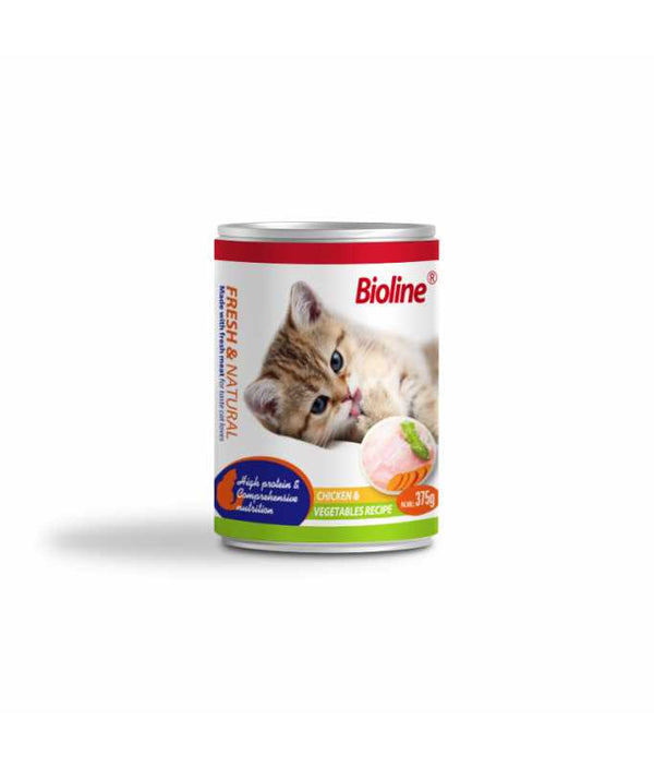 Bioline Canned Cat Food 375g - Shopivet.com