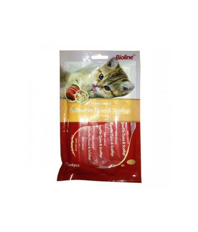 Bioline Cat Treats Bonito 15g - Shopivet.com