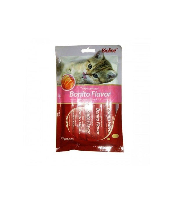 Bioline Cat Treats Bonito 15g - Shopivet.com