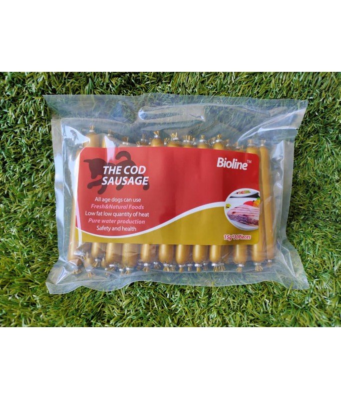 Bioline COD Sausage - 15g x 30pcs - Shopivet.com