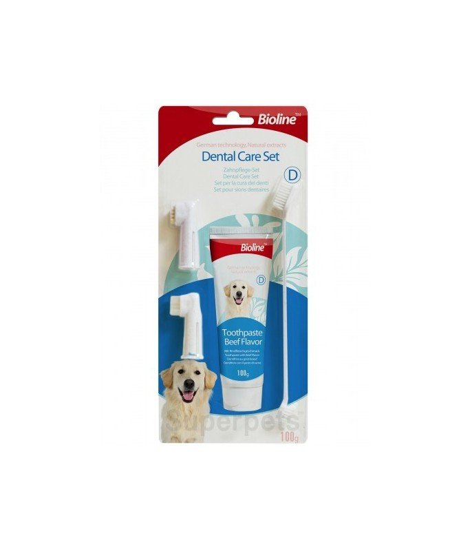 Bioline Dental Care Set[Weight - 100g - Shopivet.com