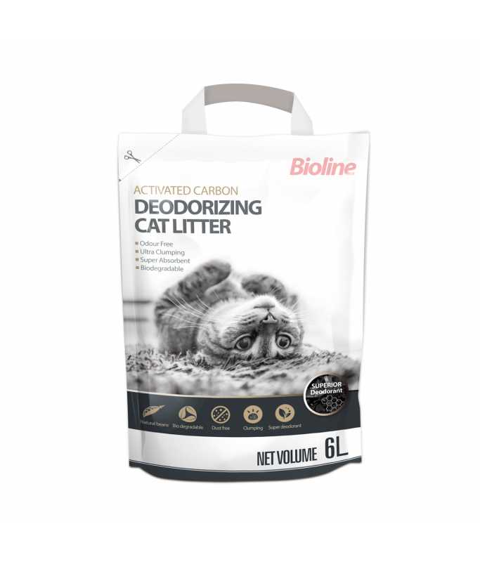 Bioline Deodorizing Cat Litter 6L - Shopivet.com