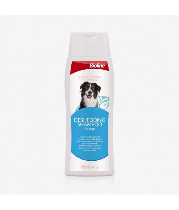 Bioline Deshedding Shampoo For Dogs 250ml - Shopivet.com