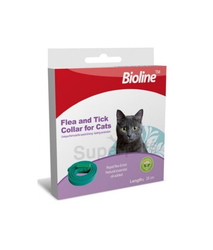 Bioline Flea And Tick Collar Cat 35cm - Shopivet.com