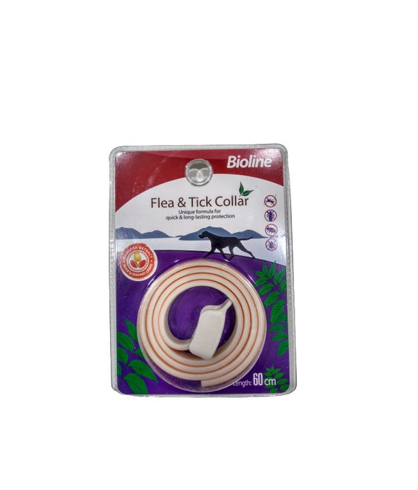 Bioline Flea and Tick Dog Collar 60cm - Shopivet.com