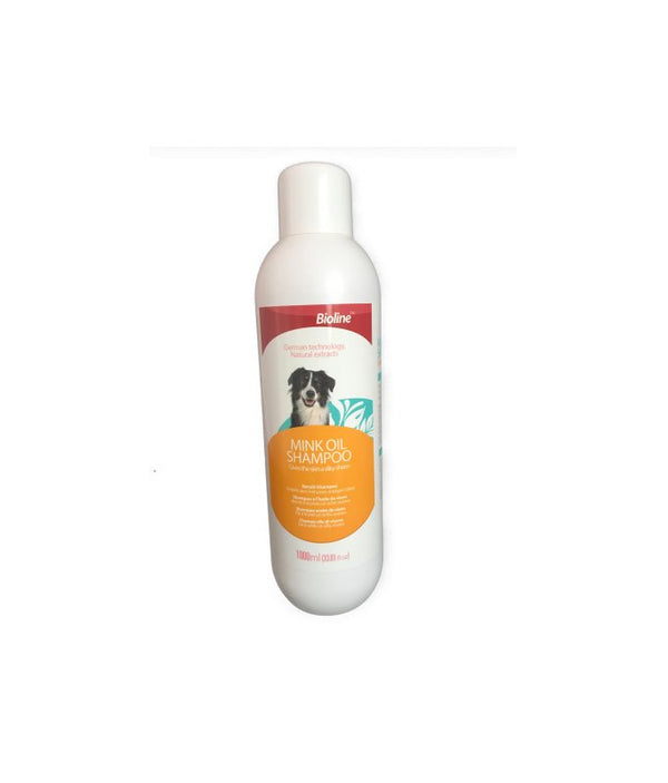 Bioline Mink Oil Dog Shampoo 250ml - Shopivet.com