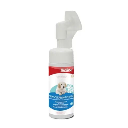 Bioline Paw Cleaning Foam(Dog)[Volume - 150ml] - Shopivet.com