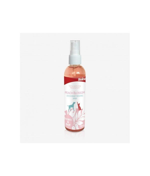 Bioline Peach Blossom Deodorant Freshing Spray 118ml - Shopivet.com