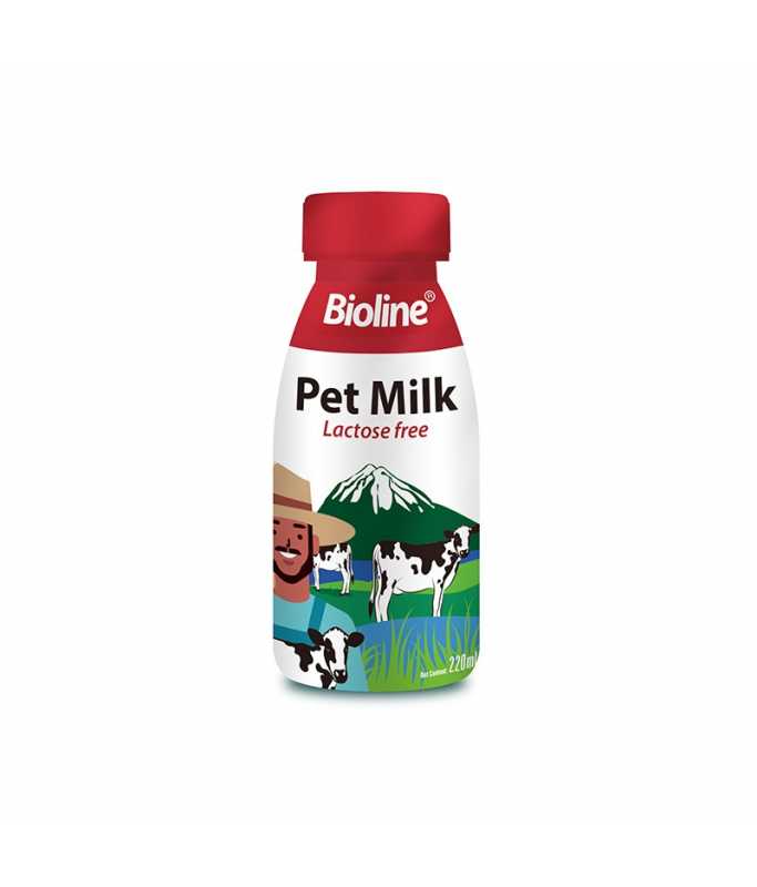 Bioline Pet Milk for Cats and Dogs 220ml - Shopivet.com