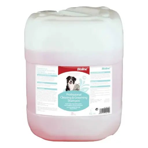 Bioline Professional Cleaning & Grooming Shampoo For Dogs & Cats 20 Kg[Weight - 20kg] - Shopivet.com