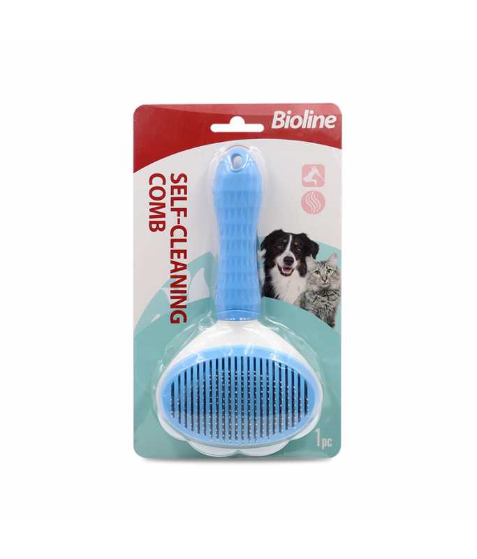 Bioline Self - Cleaning Comb - Shopivet.com