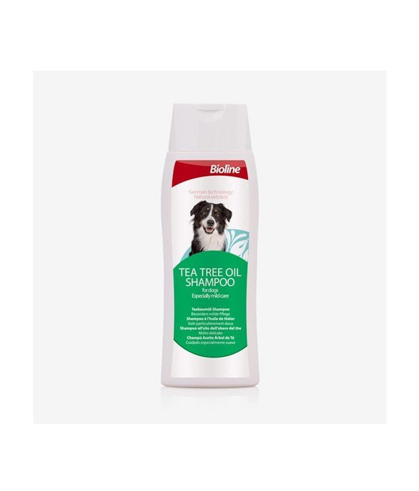 Bioline Tea Tree Oil Dog Shampoo - 250ml - Shopivet.com