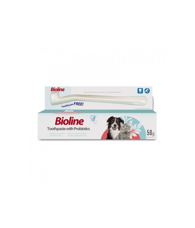 Bioline Toothpaste With Pro - biotics - 50g - Shopivet.com