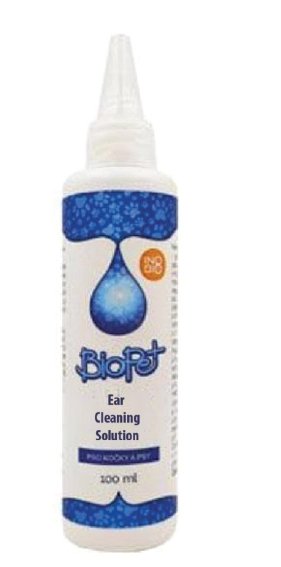 Biopet Ear Cleaning 100ml External ear canal cleaning solution for dogs and cats - Shopivet.com
