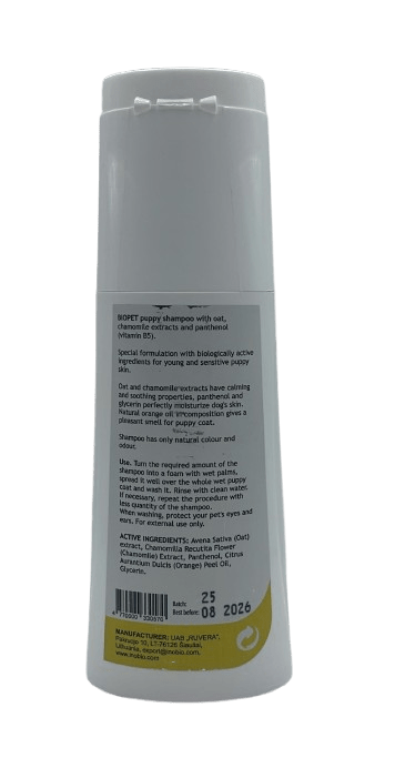 BIOPET Puppy Shampoo 200ml - Shopivet.com