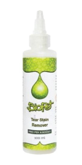 Biopet Tear Stain Remover 100ml Removes dirt, blemishes from Eyes - Shopivet.com