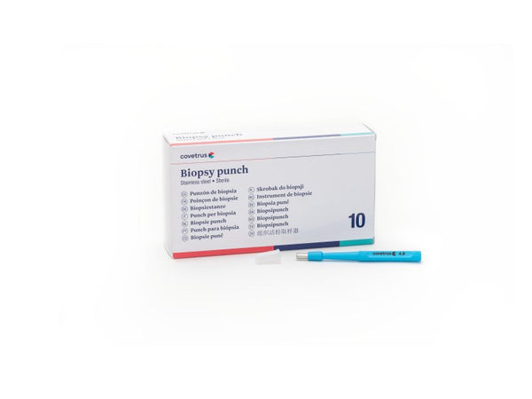 Biopsy punch sterile, 4.0 mm 10 pcs - Shopivet.com