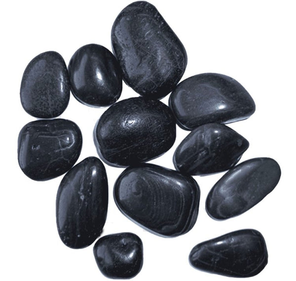 Black Yuhua Stones 3-5 cm 4kg - Shopivet.com
