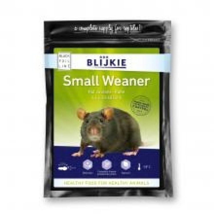 Blijkie black foil line small weanerrat 30-60g - Shopivet.com